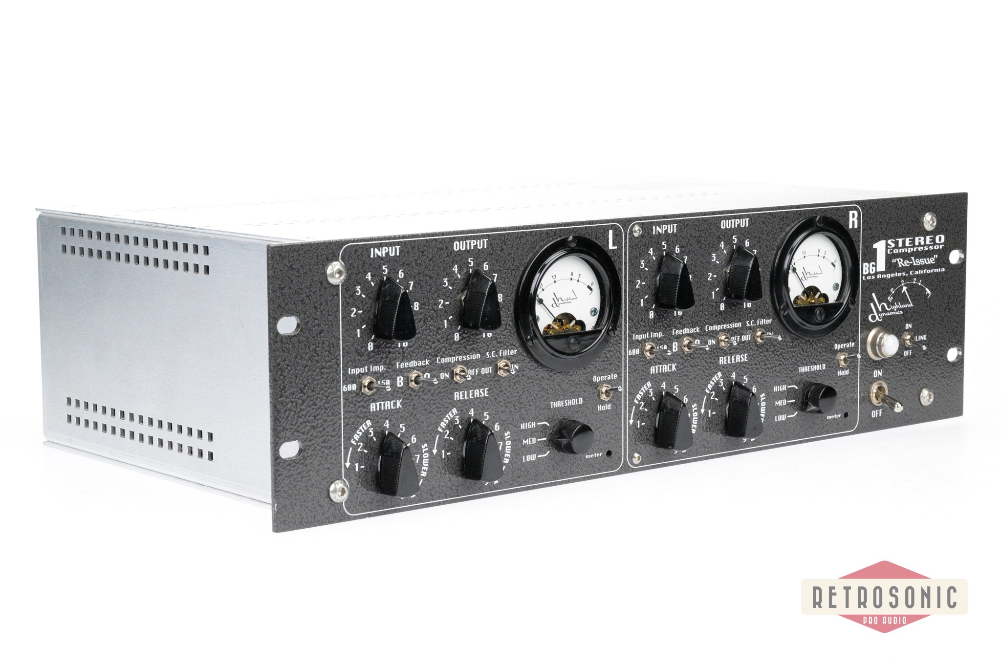 Highland Dynamics BG1 Stereo Tube Compressor