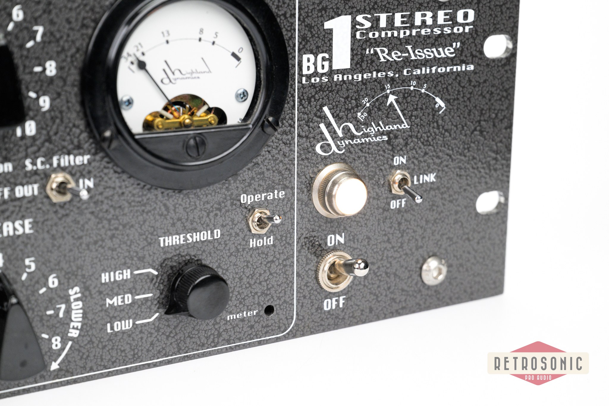 Highland Dynamics BG1 Stereo Tube Compressor