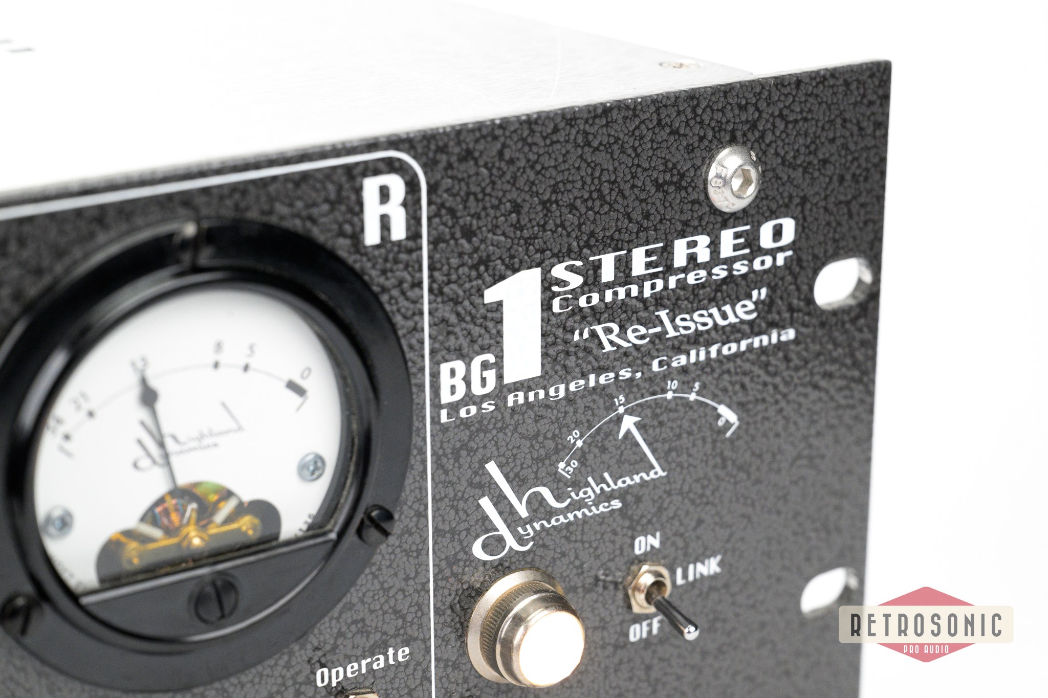 Highland Dynamics BG1 Stereo Tube Compressor