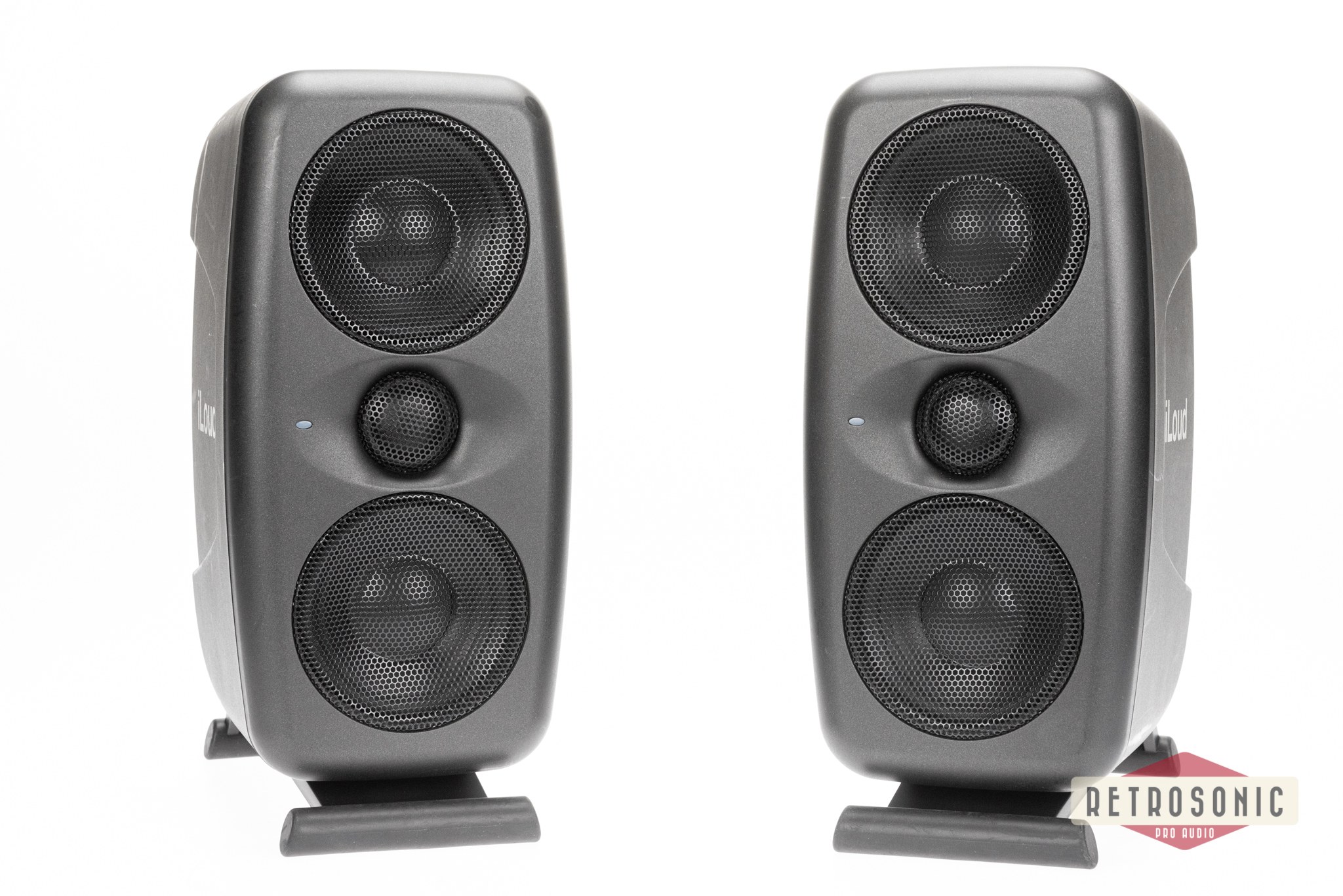 IK Multimedia iLoud MTM Speaker Pair with Travel Bag