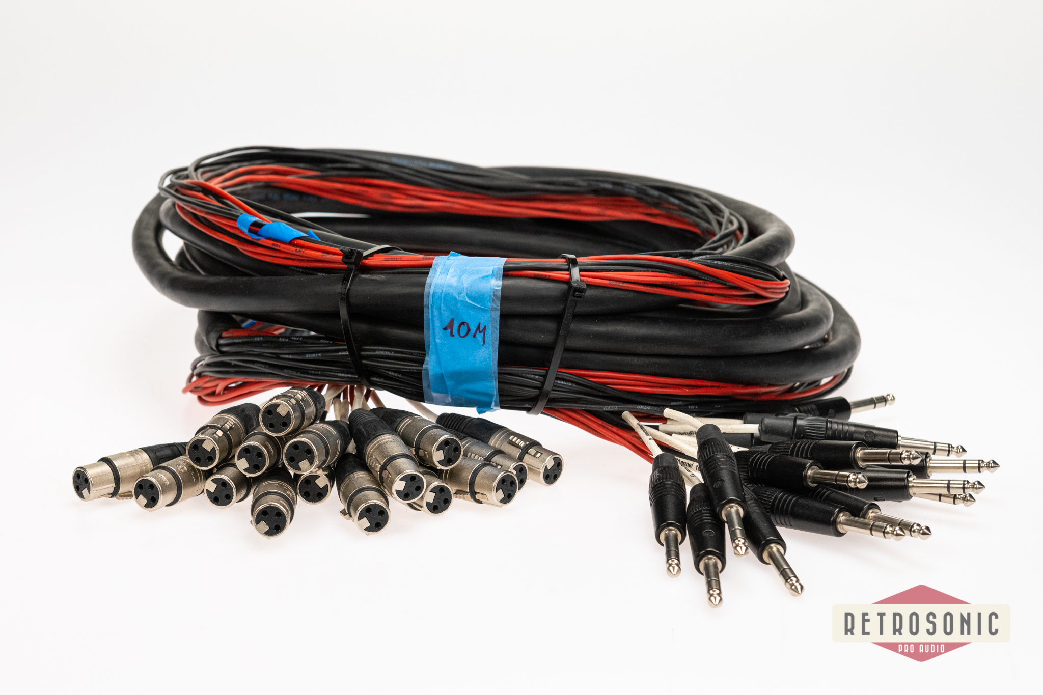 Klotz 16-pair 10m TRS-XLR-F Neutrik