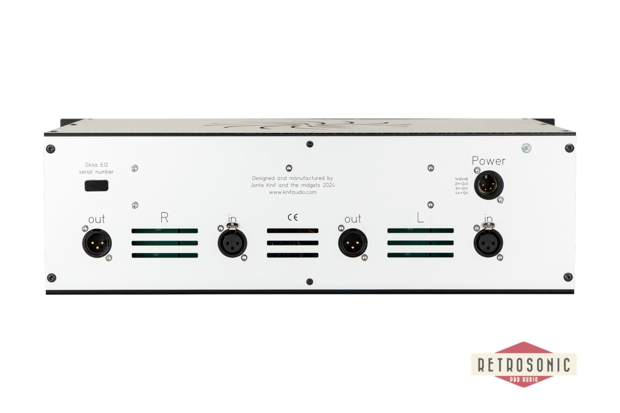 Knif Audio Eksa 2x2 Channel Vinyl Mastering Edition Equalizer