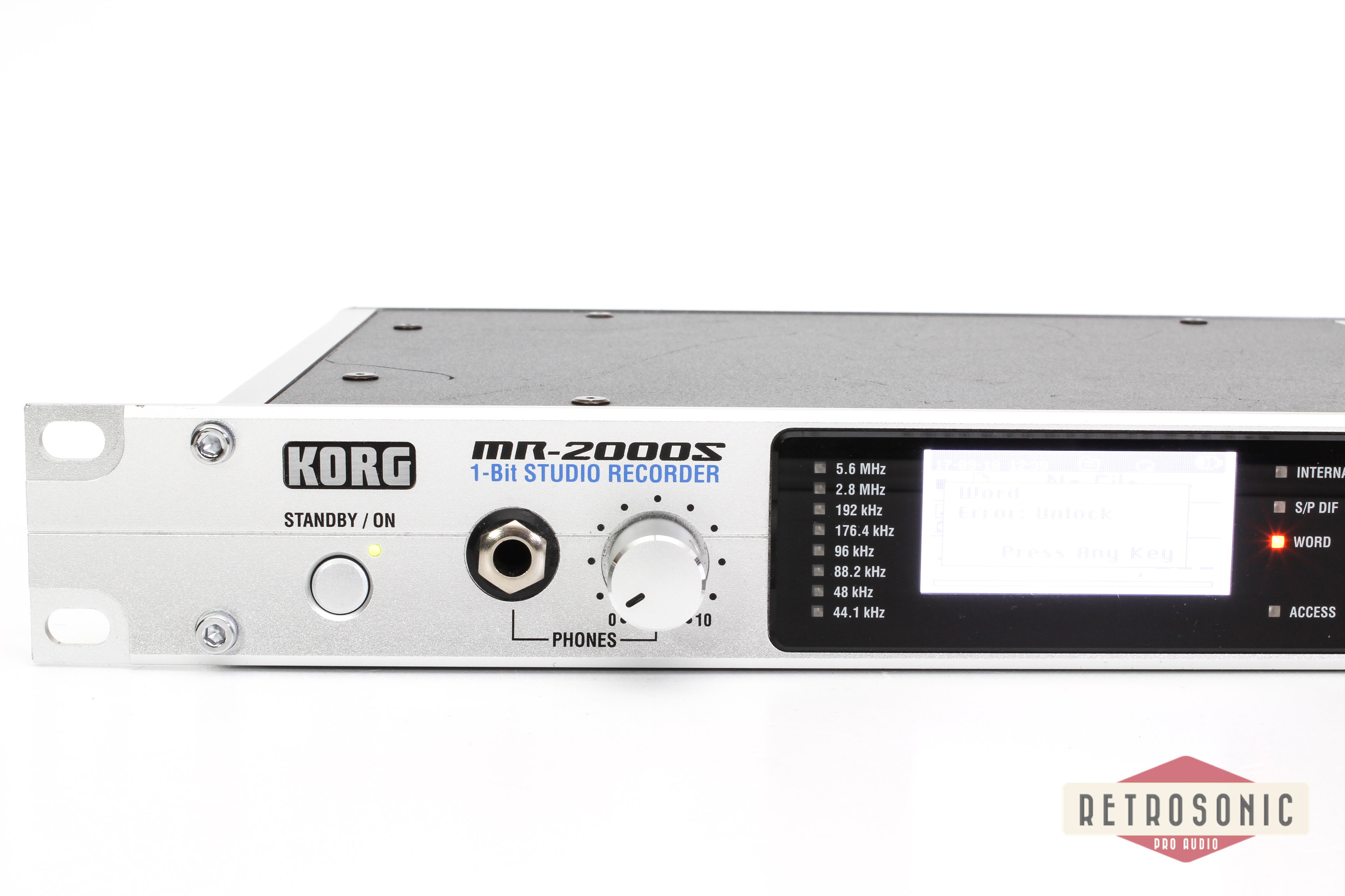 Korg MR2000S-DSD recorder