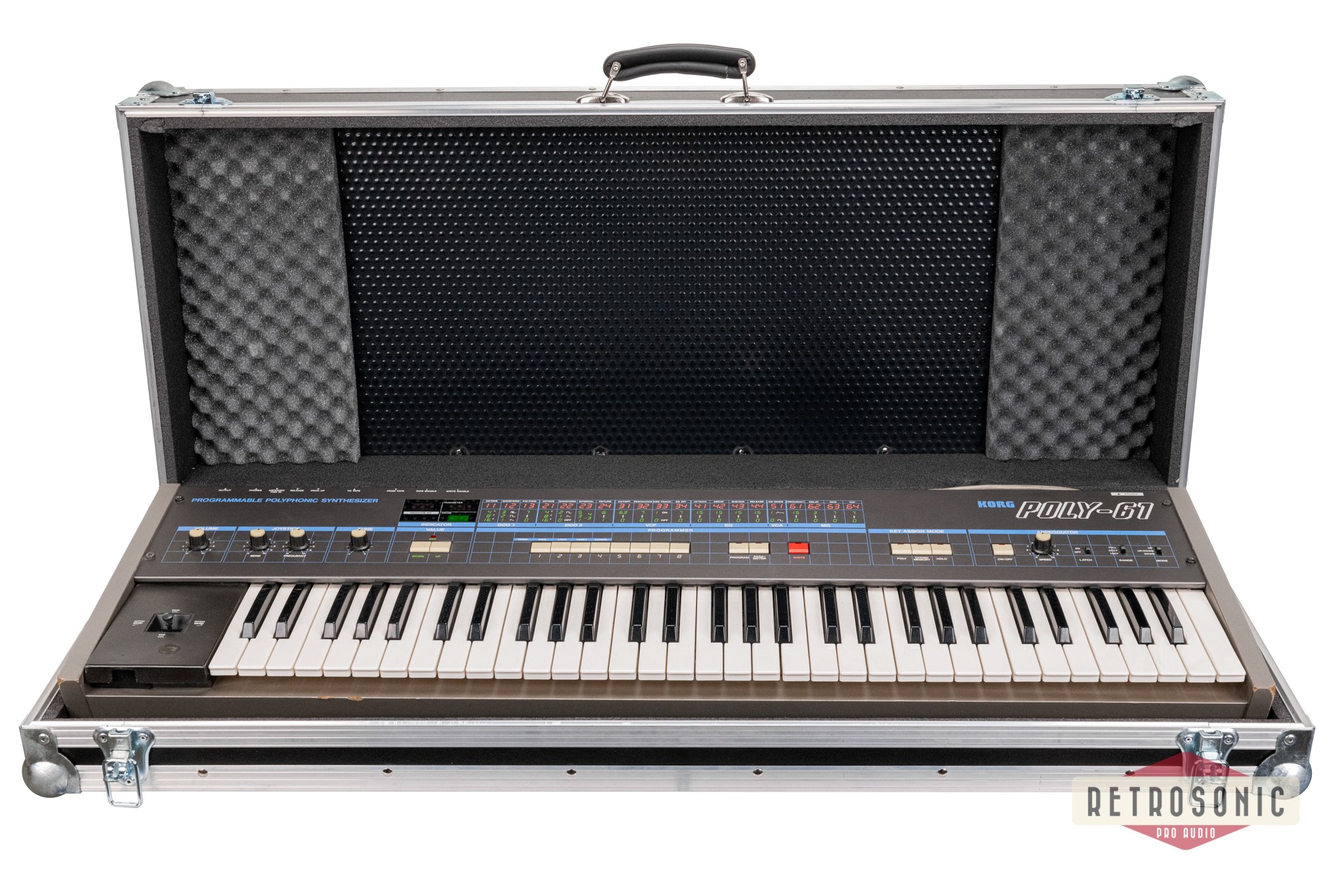 Korg Poly 61 Synthesizer with Case