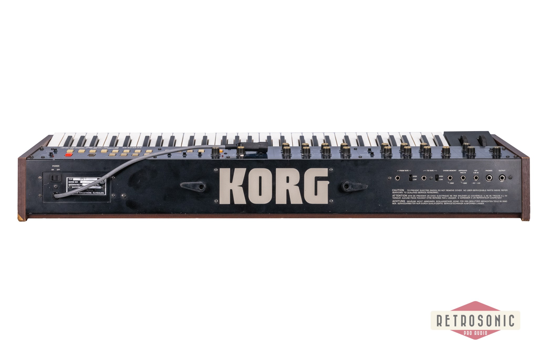 KORG PolySix 6-voice Analog Synthesizer