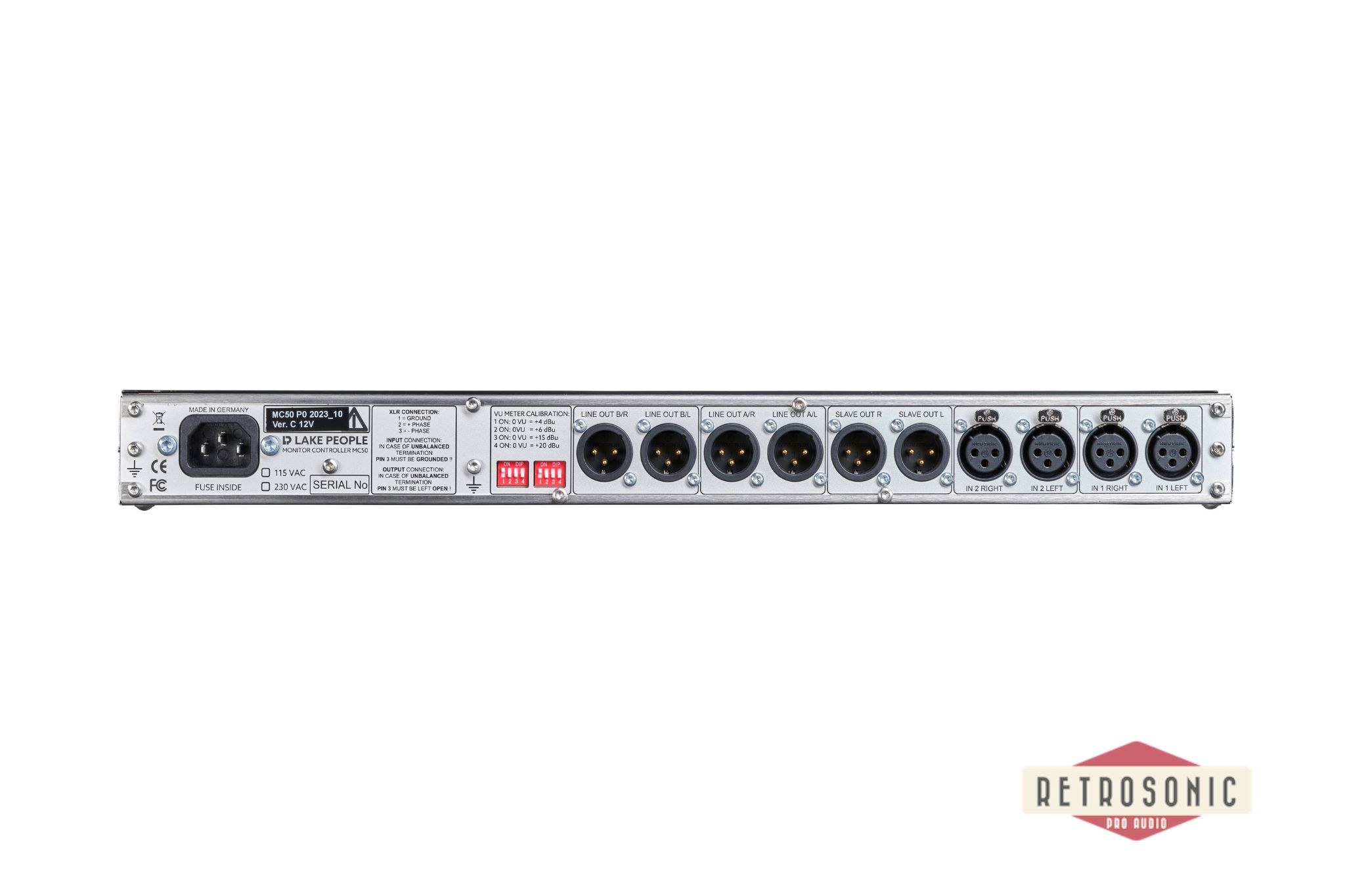 Lake People MC50 Monitor Controller & Balanced Headphone Amp