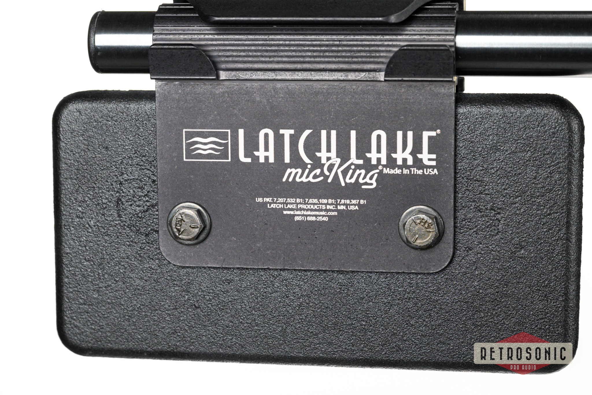 Latch Lake Mic King 2200 Boom Stand Black