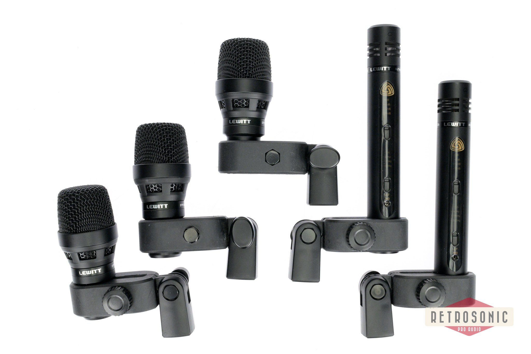 Lewitt Beat Kit Pro 7, Drum Mic Kit, first version