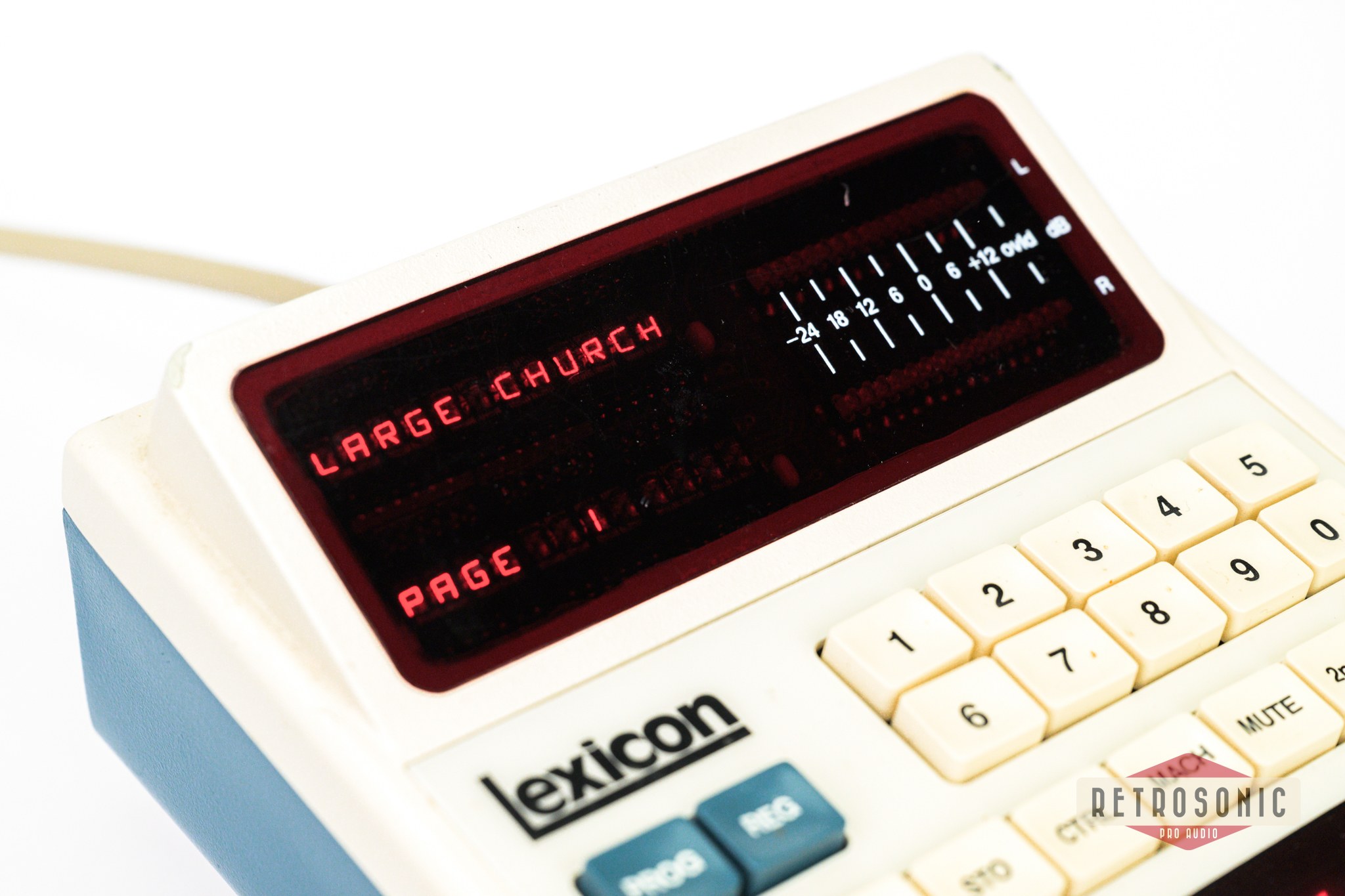 Lexicon 480L V4.1 Digital Effects System w. Samplimg Memory Expansion