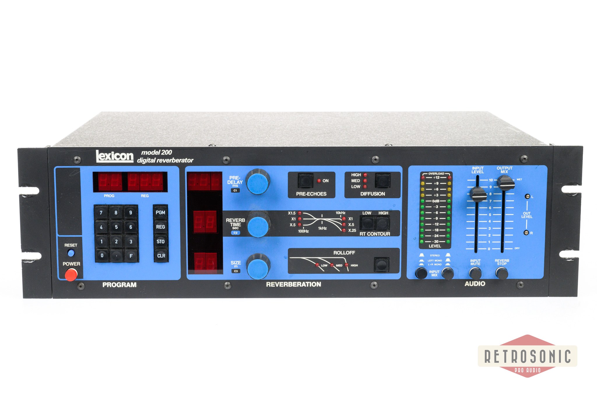 Lexicon Model 200 Digital Reverberator #200-2158