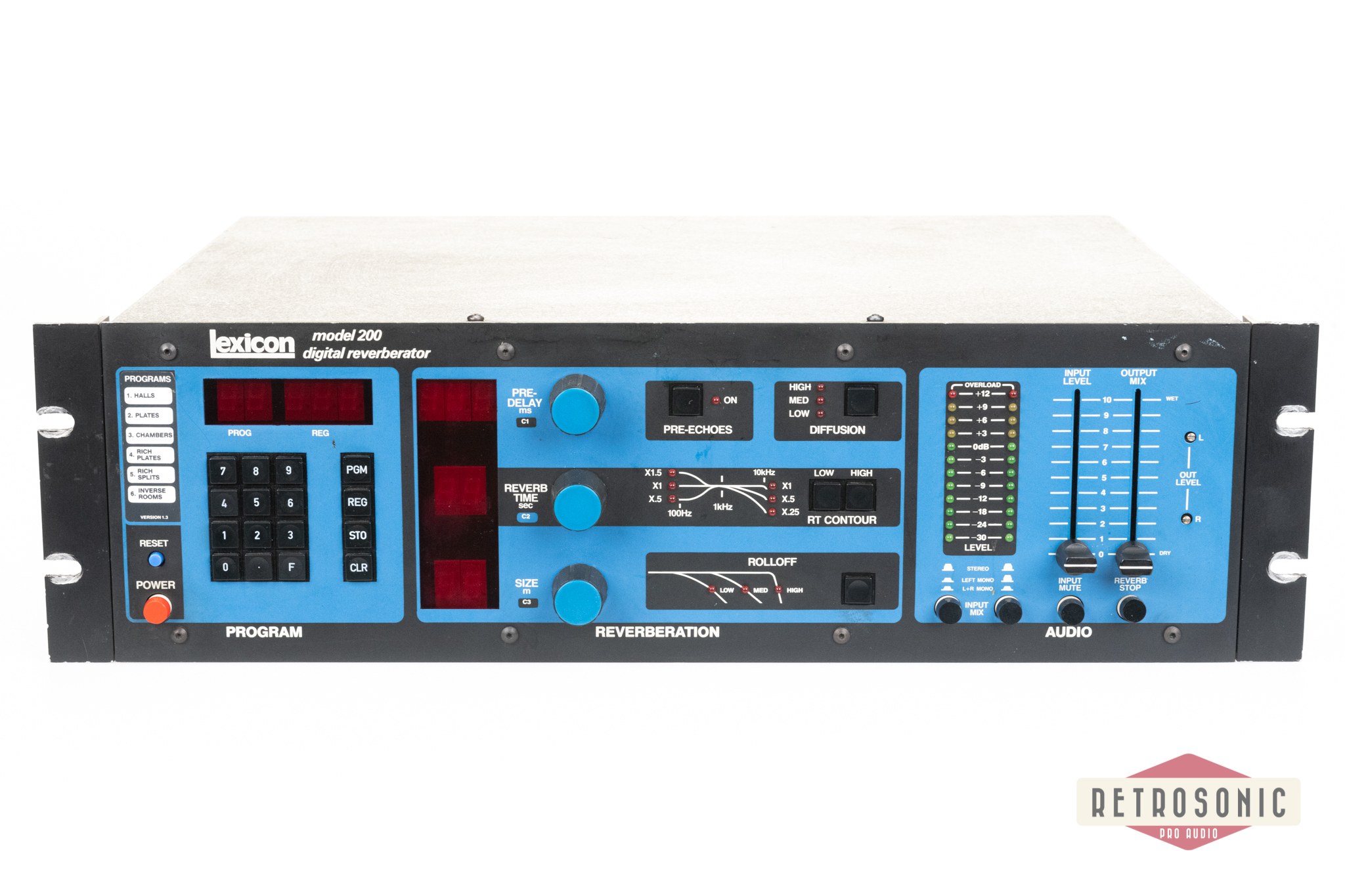 Lexicon Model 200 Digital Reverberator V.1.3