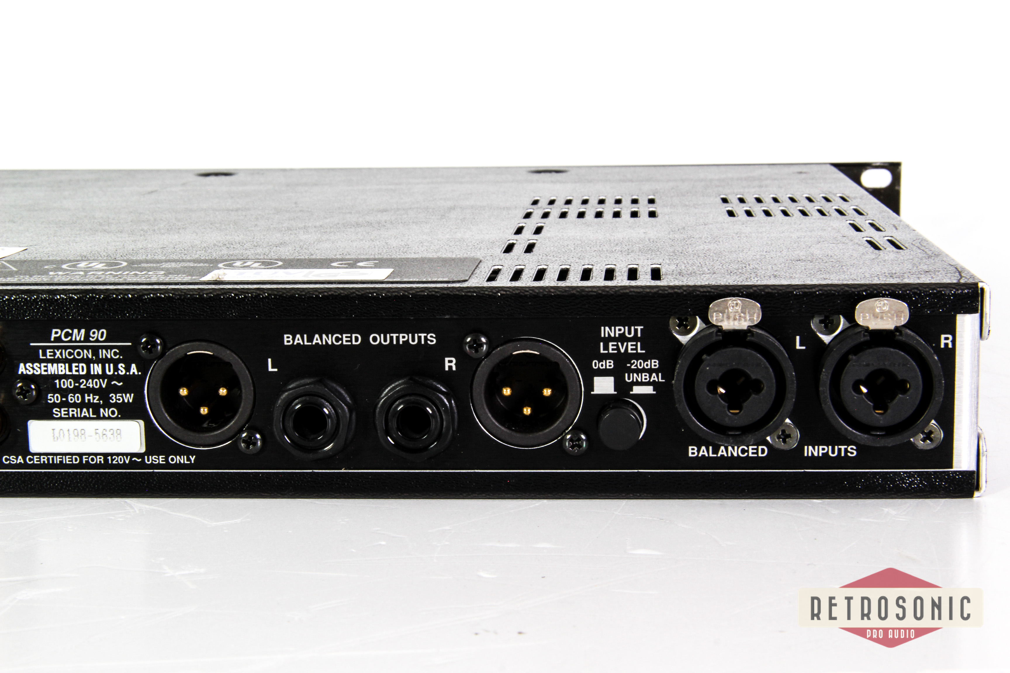 Lexicon PCM 90 Digital Reverb #1