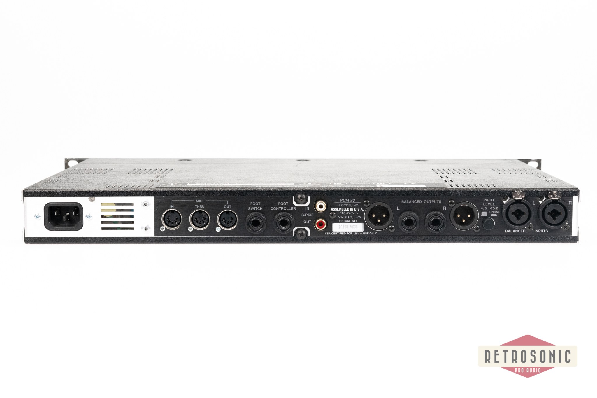 Lexicon PCM 90 Digital Reverberator #2