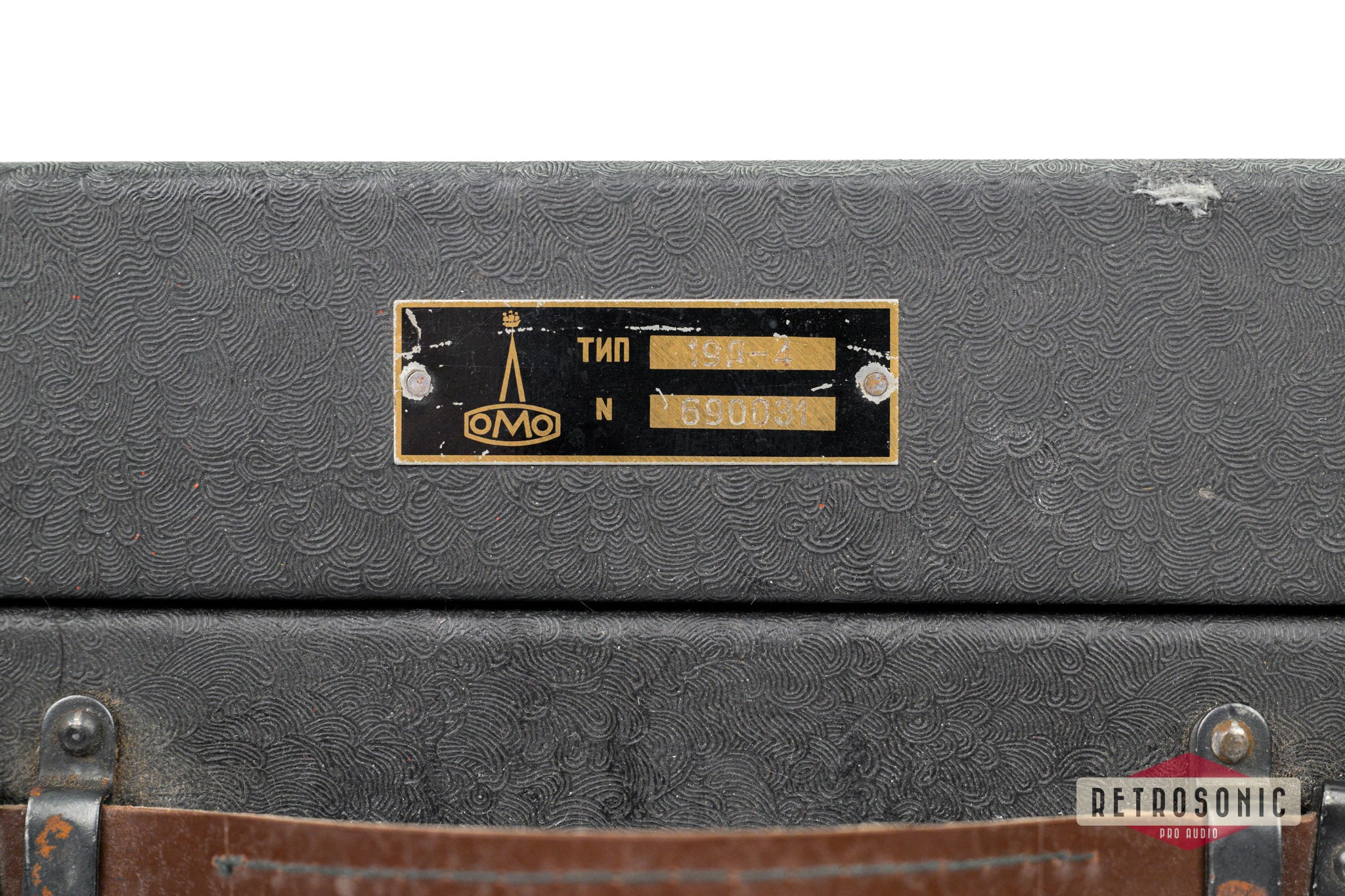 Lomo 19-A 4 Tube Microphone w PSU. Original vintage.