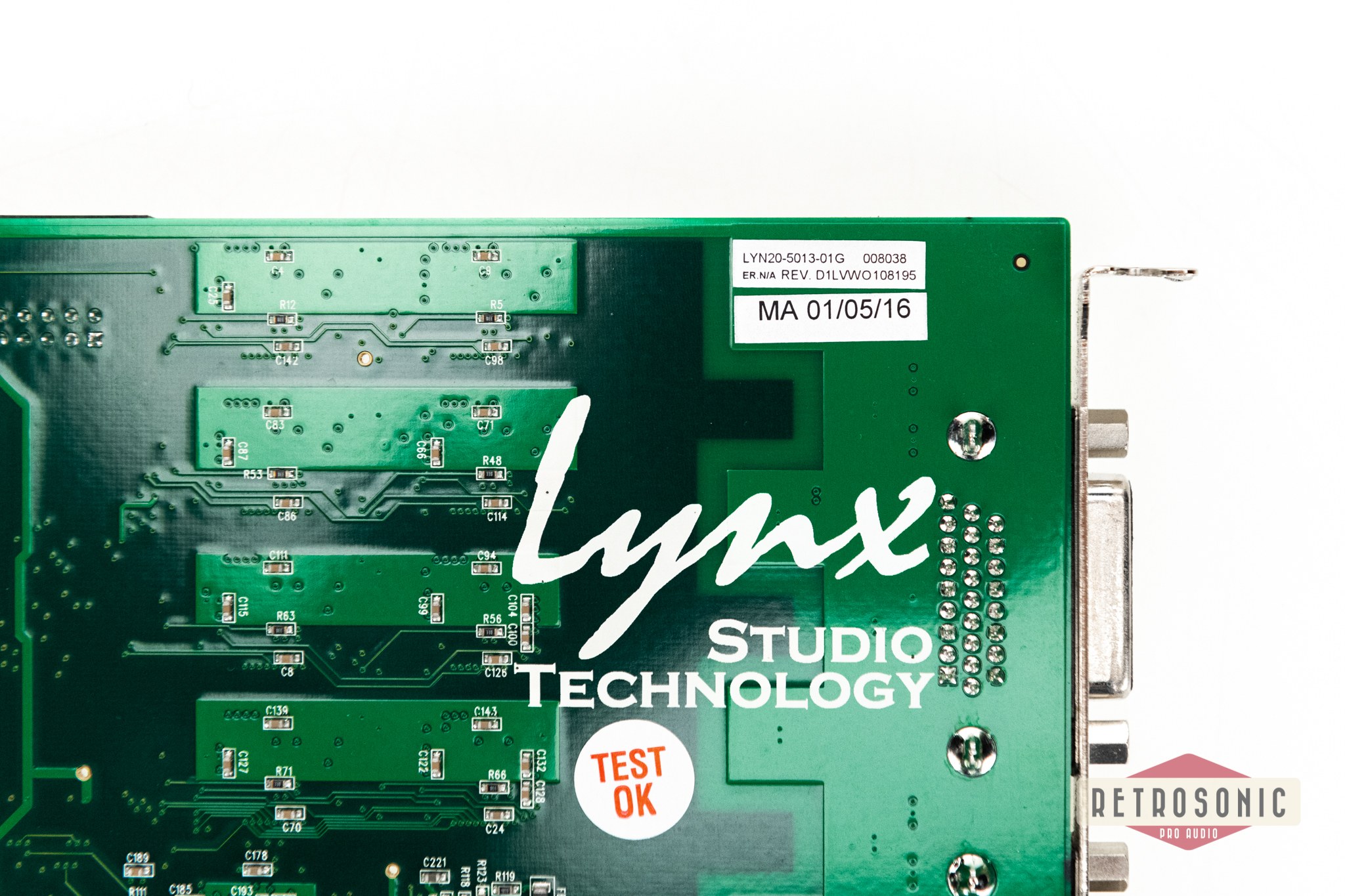 Lynx AES16e-G Multichannel AES/EBU PCIe Card