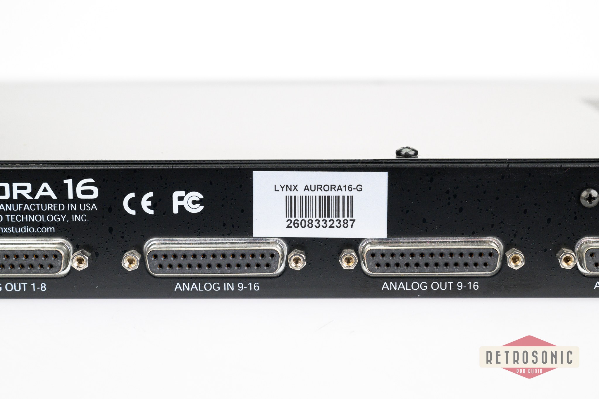 Lynx Aurora 16 G Mastering AD/DA Converter Thunderbolt #1