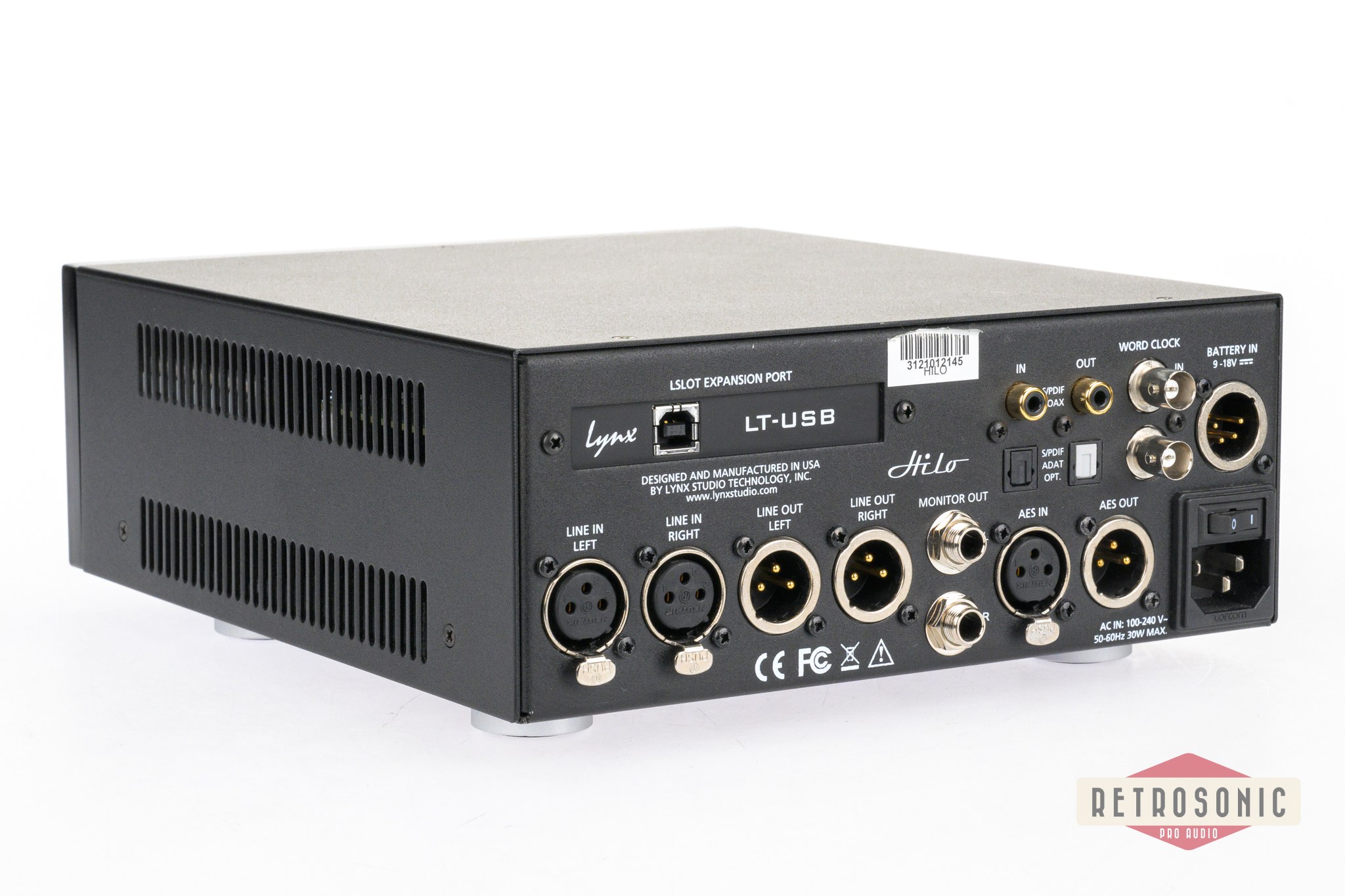 Lynx Hilo MK1 USB AD/DA Converter Black