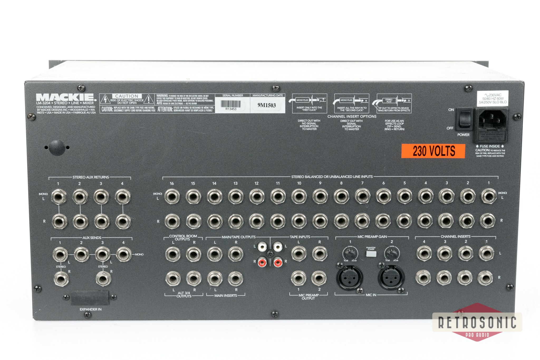 Mackie LM3204 Keyboard Mixer