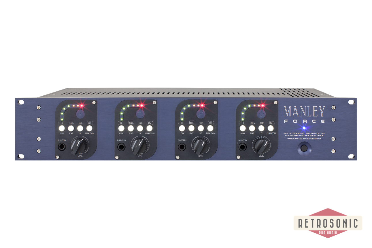 Manley Force Four Channel Mic Preamplifier