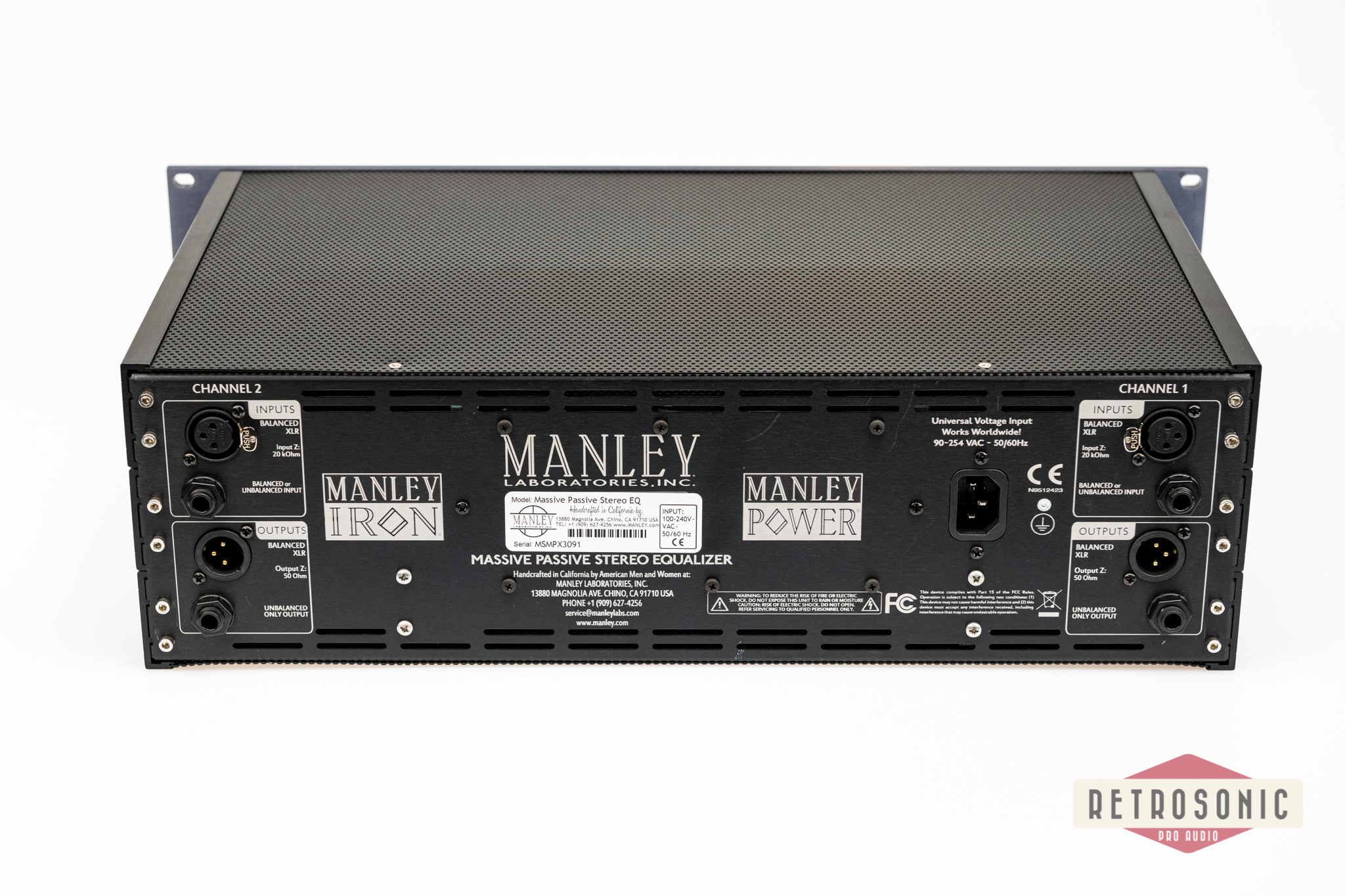 Manley Massive Passive Stereo EQ (B-stock)