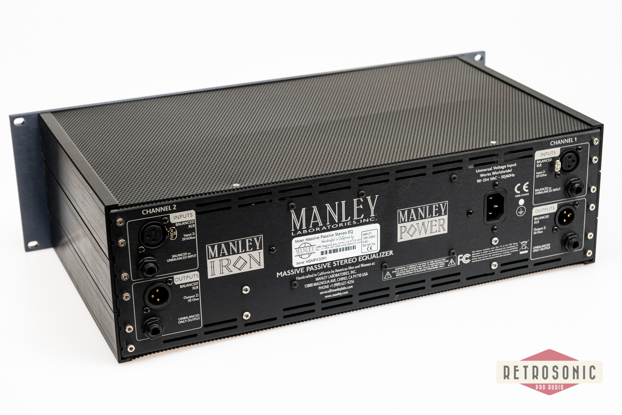 Manley Massive Passive Stereo EQ (B-stock)