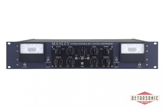 retrosonic - Manley Stereo Variable Mu Limiter Compressor