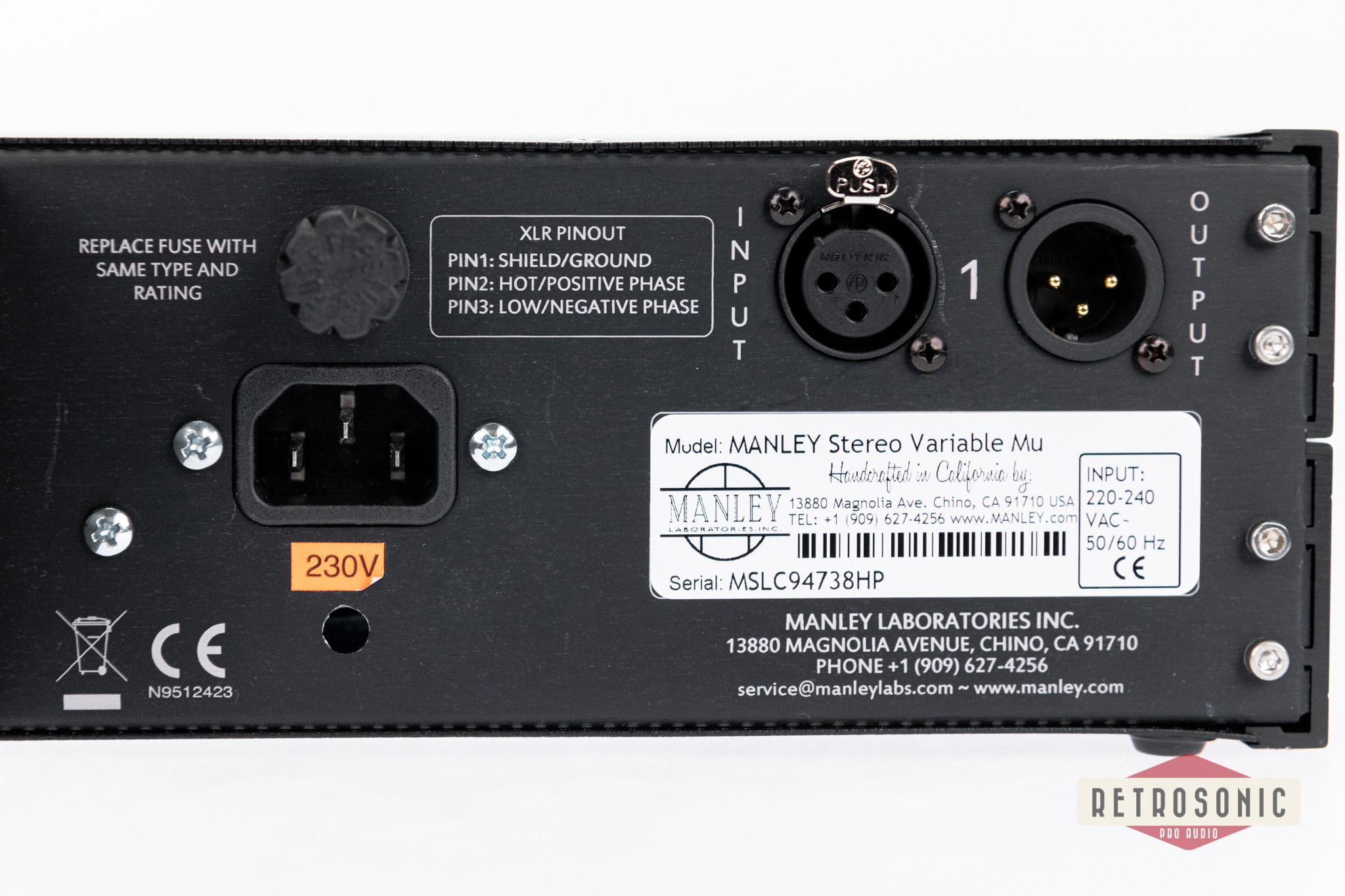 Manley Variable MU Compressor/Limiter