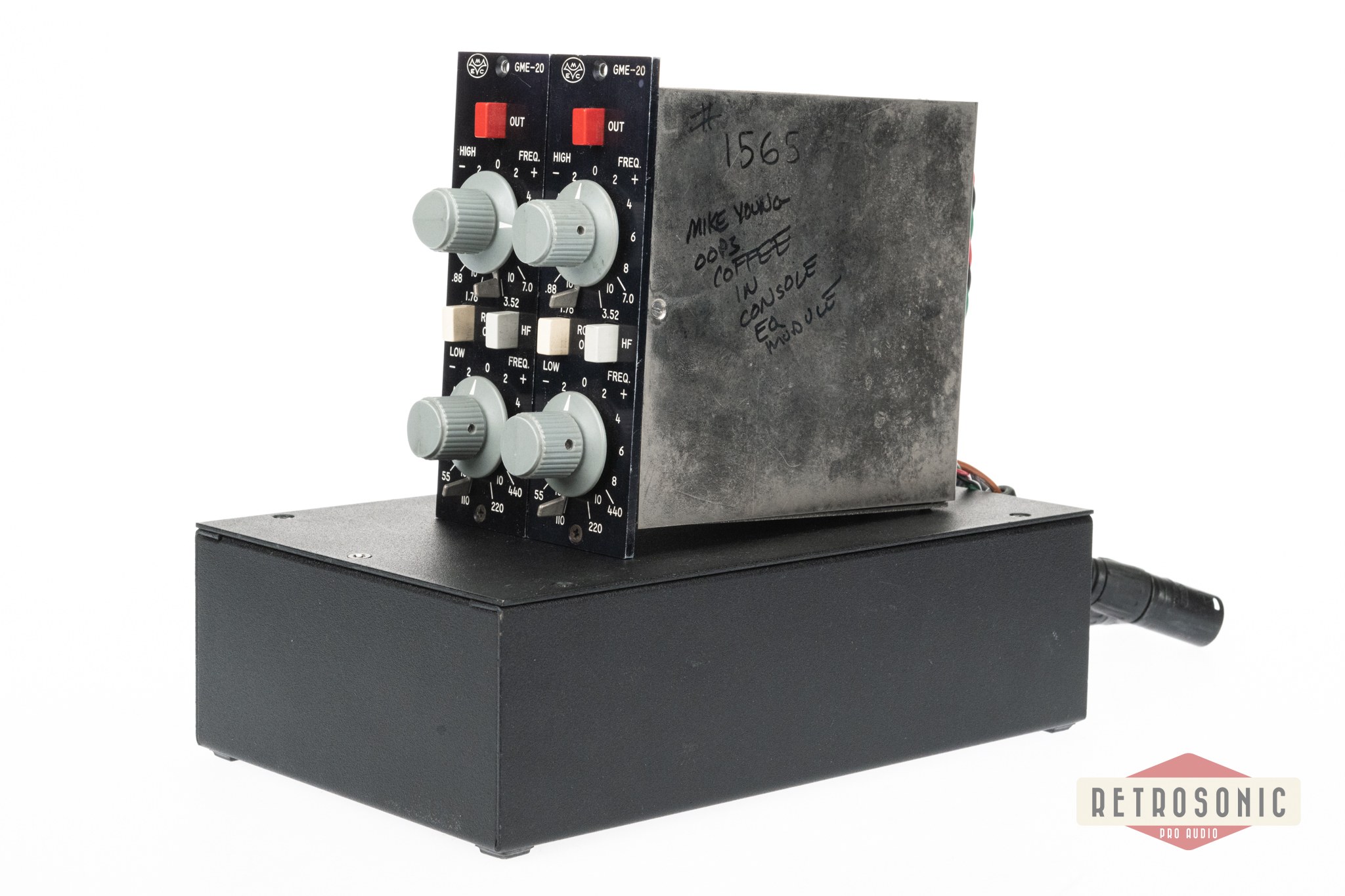 Melcor GME 20 Eq pair with external PSU and audio connectors