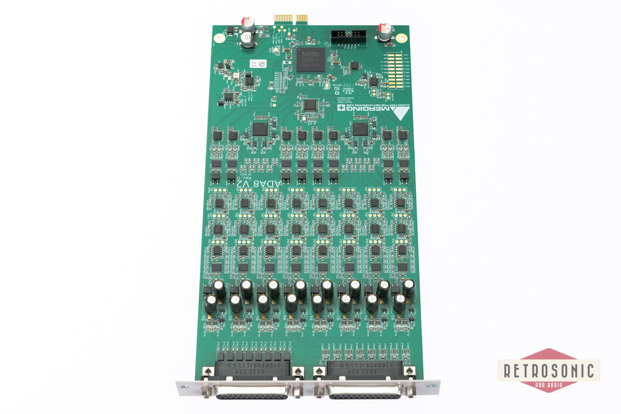 Merging ADA8S Horus/Hapi 8 ch Mic/Line AD-DA-module, to 192 kHz