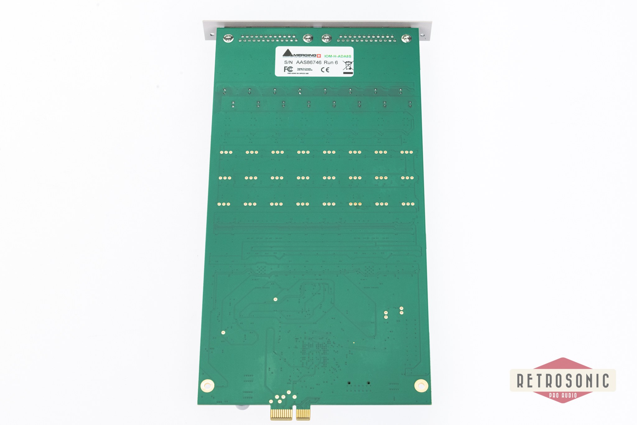 Merging ADA8S Horus/Hapi 8 ch Mic/Line AD-DA-module, to 192 kHz