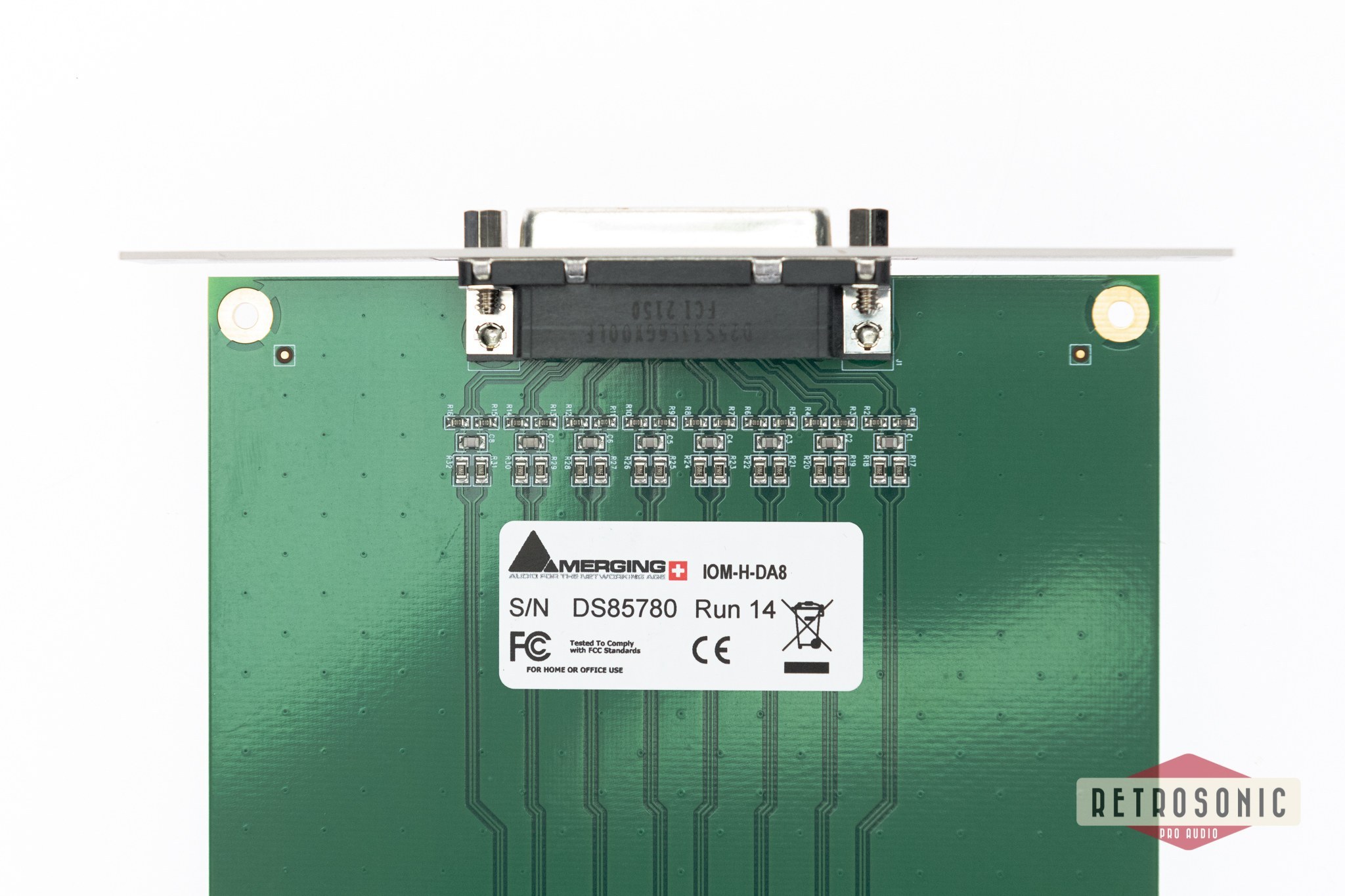 Merging DA8 Horus/Hapi 8 ch. Line Output DA-module, to 192 kHz