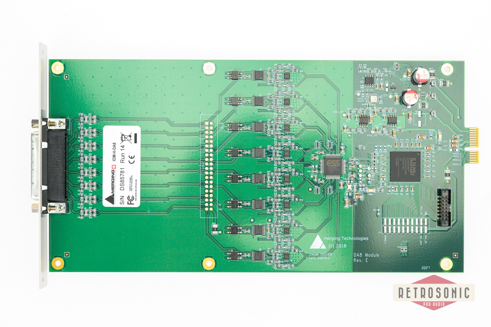 Merging DA8 Horus/Hapi 8 ch. Line Output DA-module up to 192 kHz #2