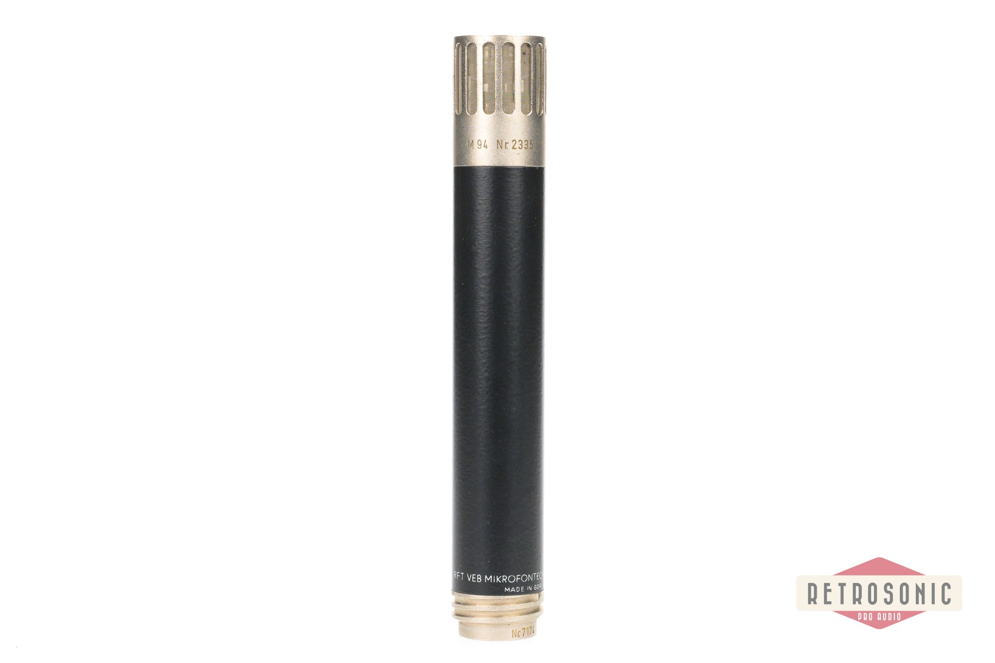 Microtech Gefell MV691/M94 Cardioid 12Volt Condenser Microphone, N691 PSU