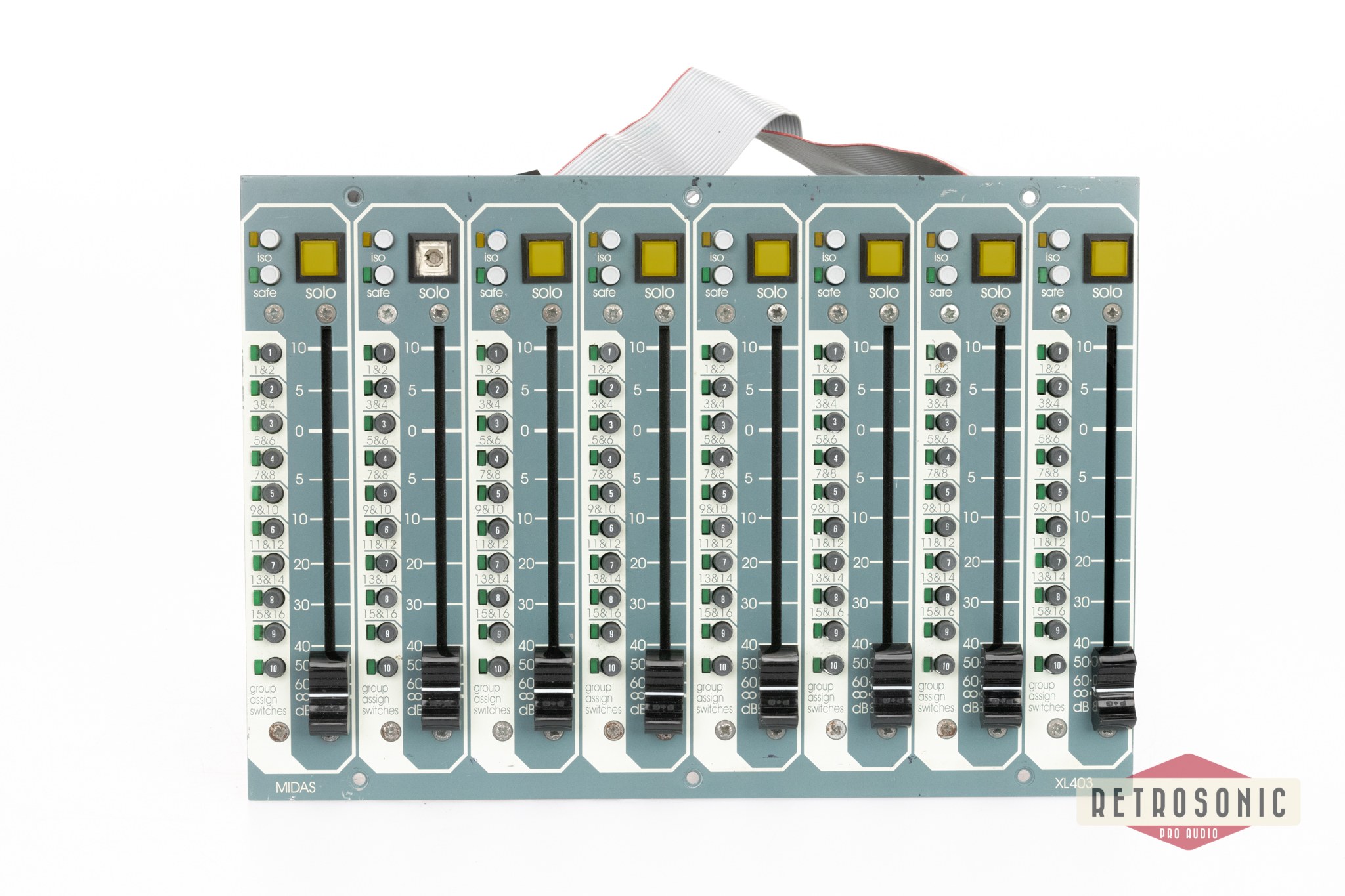 Midas XL 4 XL403 Input VCA Fader Bank #3