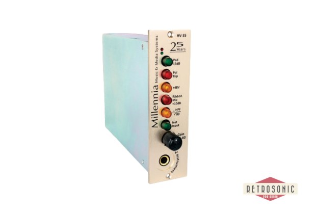 Millenia HV-35- Anniversary Edition Preamp 500-series