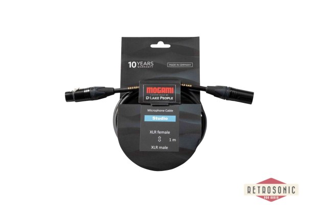 Mogami MICSTU0100BL 1m. XLR-cable