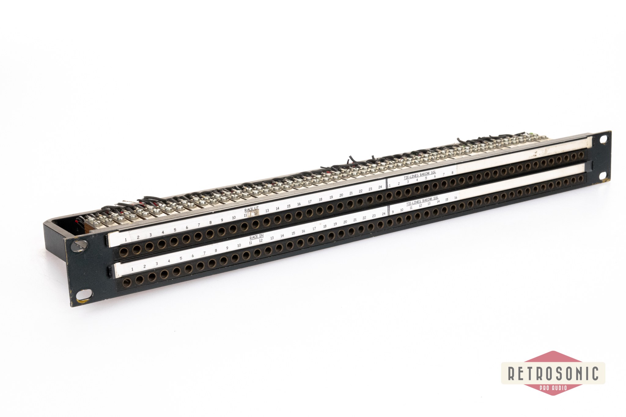 Mosses & Mitchell SSL 96 Way 4.4mm TT-Patch Bay from SSL 4000 #2