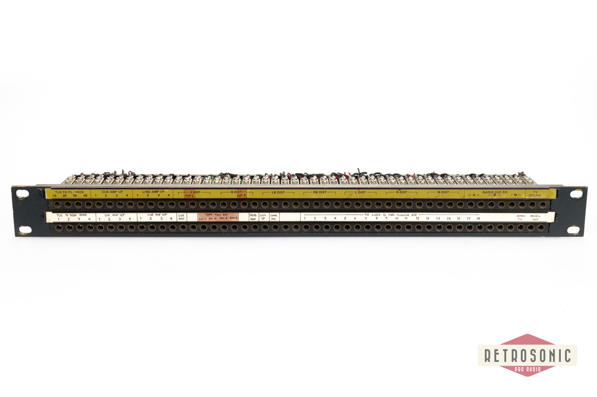 Mosses & Mitchell SSL 96 Way 4.4mm  TT-Patch Bay from SSL 4000 #3