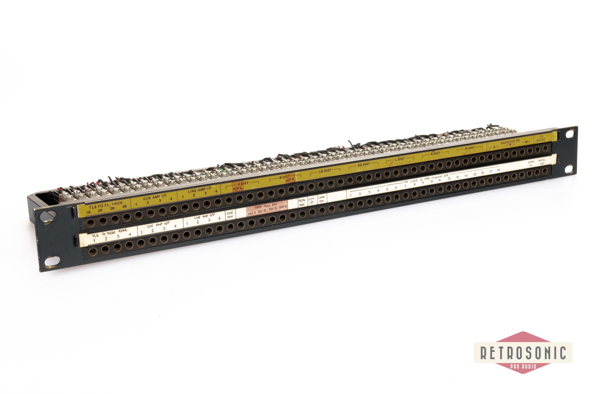 Mosses & Mitchell SSL 96 Way 4.4mm  TT-Patch Bay from SSL 4000 #3