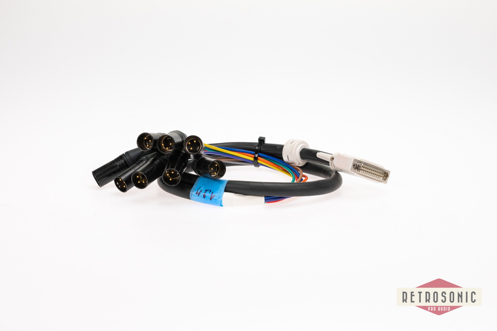 Multicore 1.2m DB25-XLR-M Neutrik