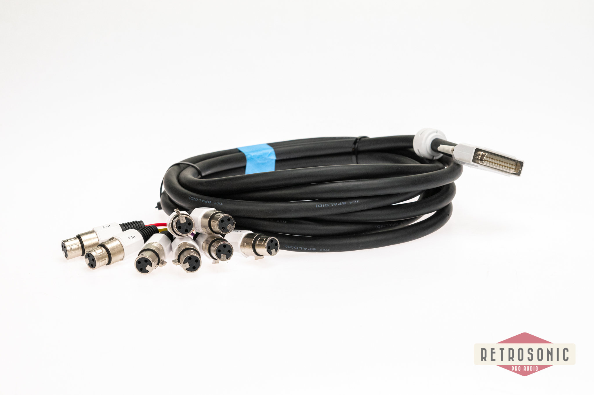 Multicore 4m DB25-XLR-F