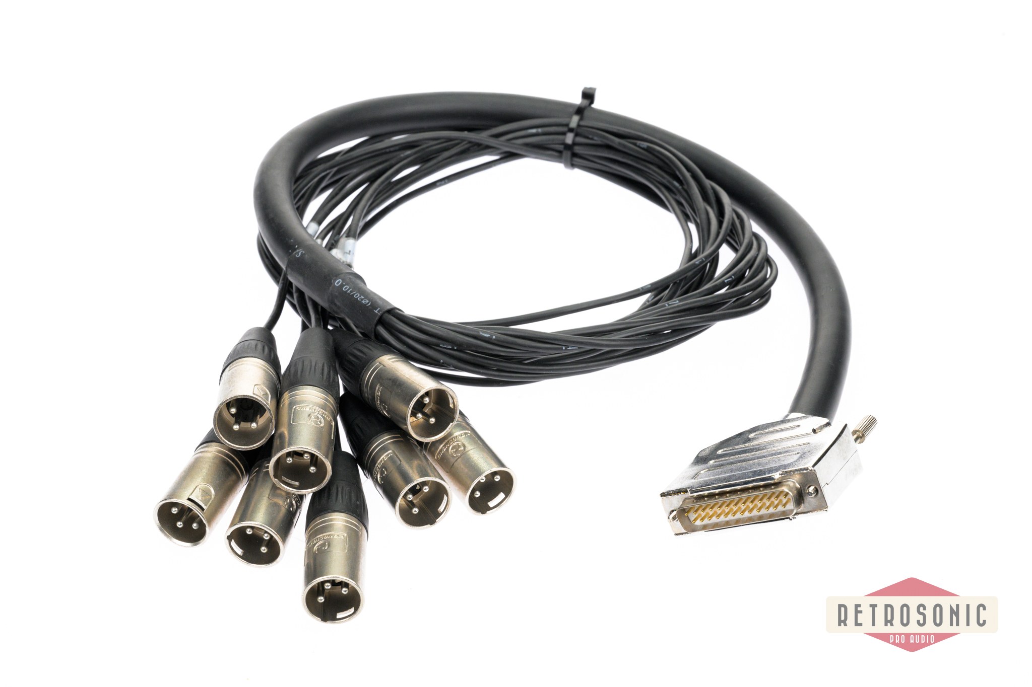 Multicore Cordial 1.5m 8-pair DB25-XLR-M (Tail 1m)