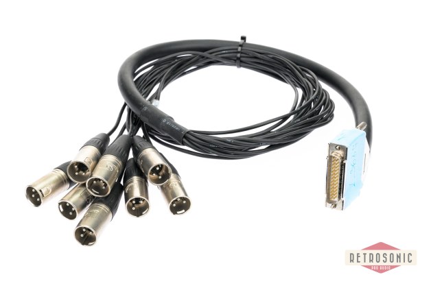 Multicore Cordial 1.5m 8-pair DB25-XLR-M (Tail 1m)