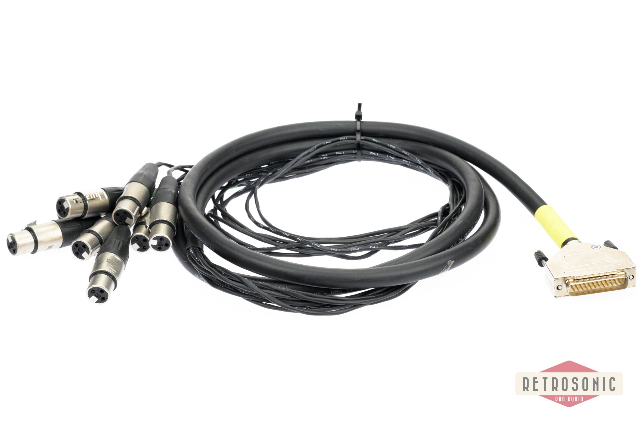 Multicore Cordial CMD-8 2.8m 8-pair DB25-XLR-F (Tail 1.1m) 2 pcs