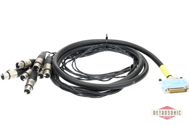 Multicore Cordial CMD-8 2.8m 8-pair DB25-XLR-F (Tail 1.1m) 2 pcs