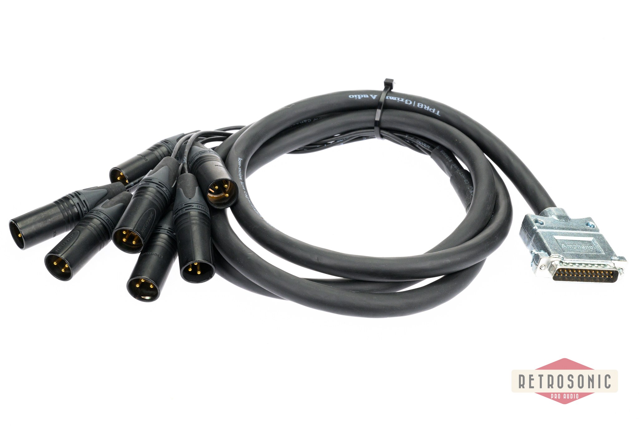 Multicore Grimm Audio TPR 8, 1.8m 8-pair DB25-XLR-M (Tail 50cm)