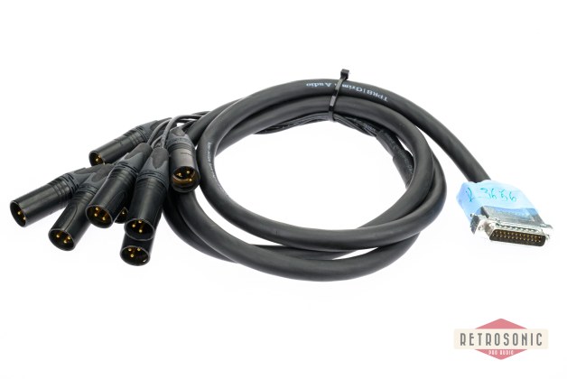 Multicore Grimm Audio TPR 8, 1.8m 8-pair DB25-XLR-M (Tail 50cm)
