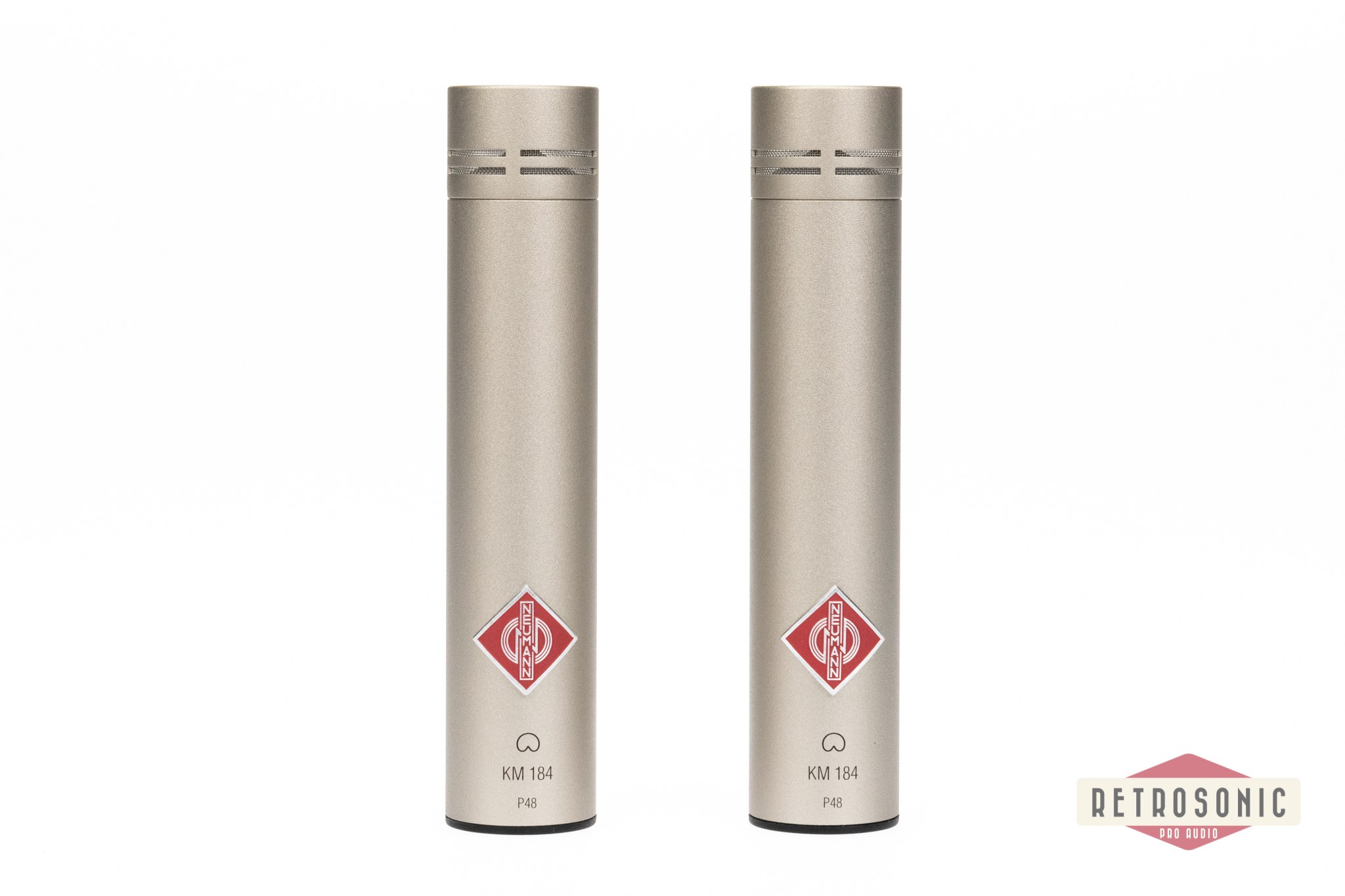 Neumann KM184 Stereo Set Nickel