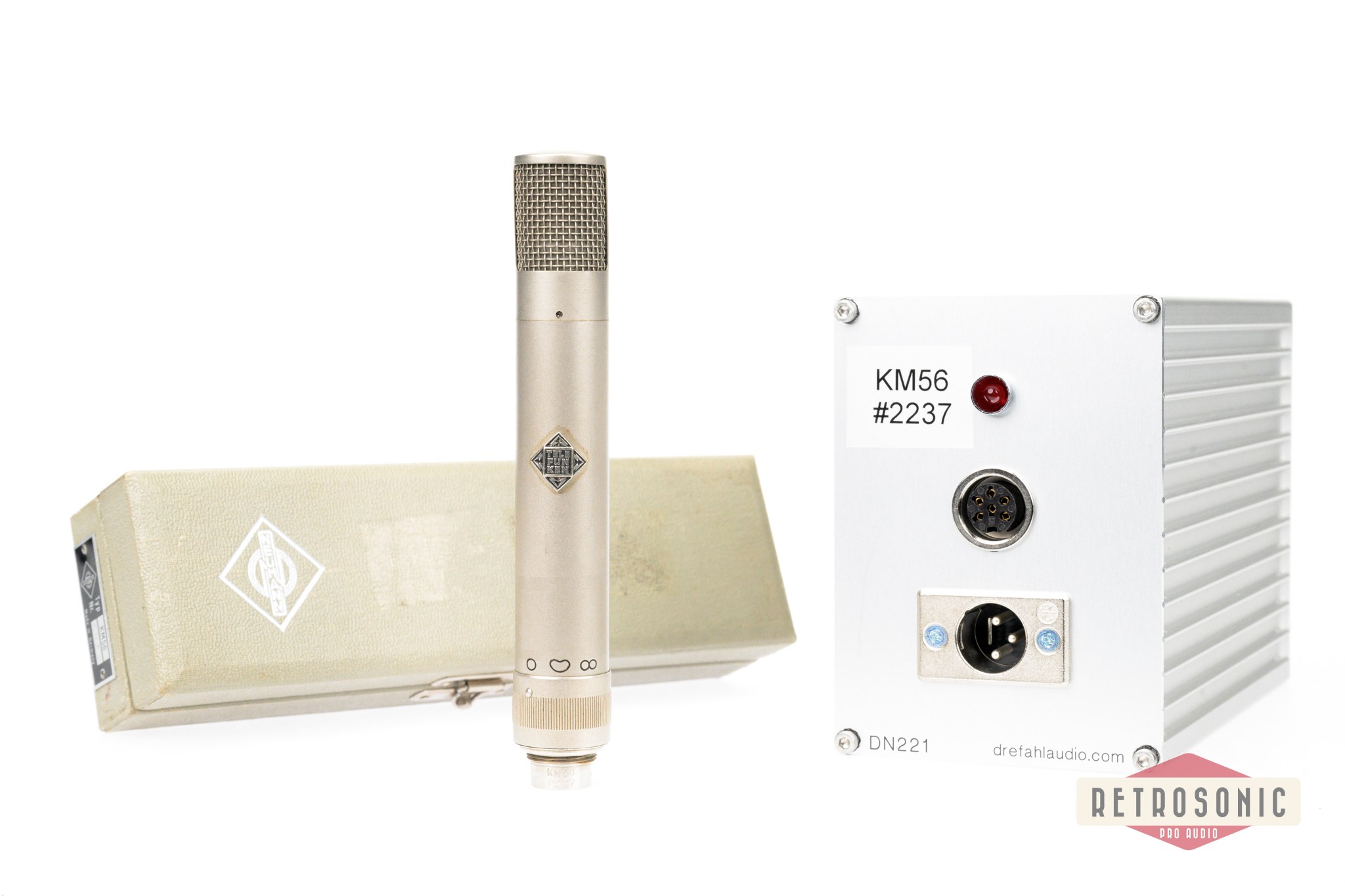 Neumann KM56 Switchable Tube Microphone # 2237