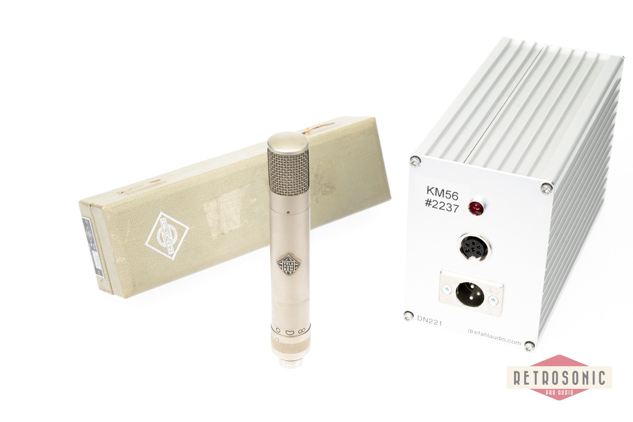 Neumann KM56 Switchable Tube Microphone # 2237